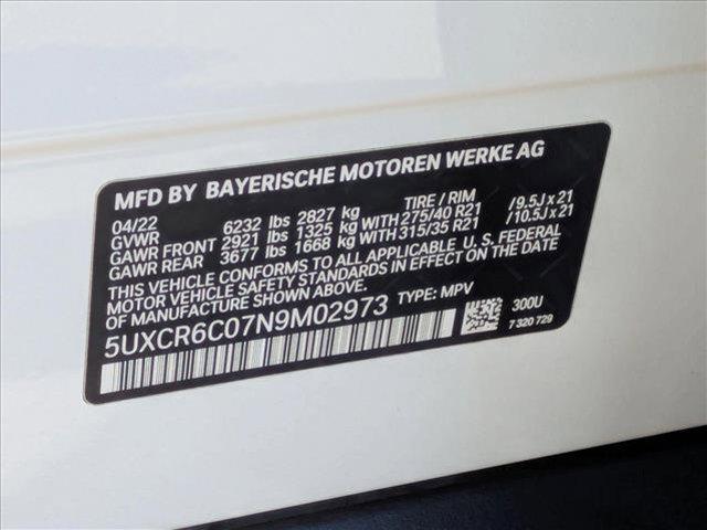 Photo of 2022 Alpine White BMW X5