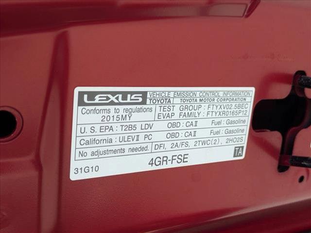 Photo of 2015 Matador Red Mica Lexus IS 250