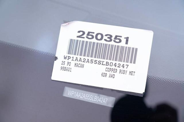 Photo of 2025 Copper Ruby Metallic Porsche Macan