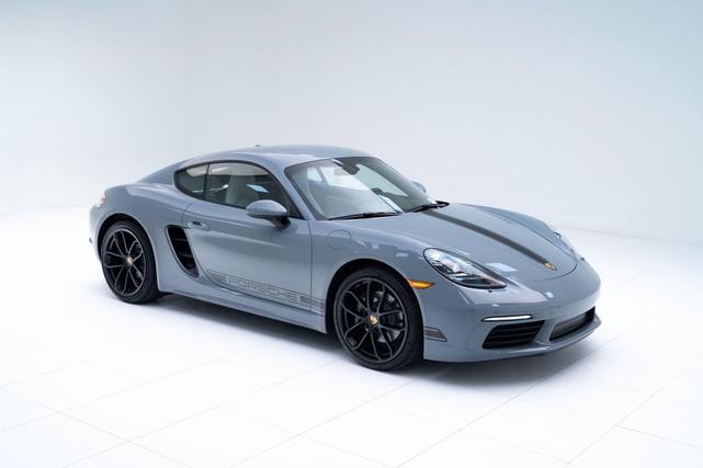 Photo of 2025 Arctic Grey Porsche 718 Cayman