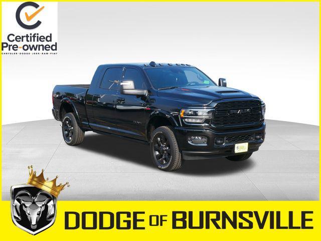Photo of 2024 Diamond Black Crystal Pearlcoat RAM 2500