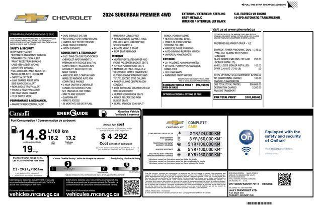 Photo of 2024 Sterling Gray Metallic Chevrolet Suburban