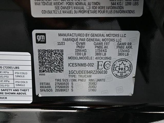 Photo of 2024 Black Chevrolet Silverado 1500
