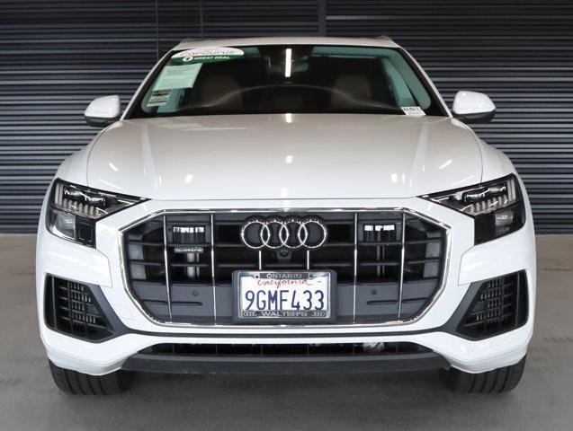 Photo of 2023 Glacier White Metallic Audi Q8