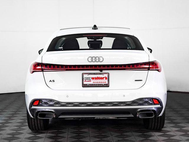 Photo of 2025 Glacier White Metallic Audi A5