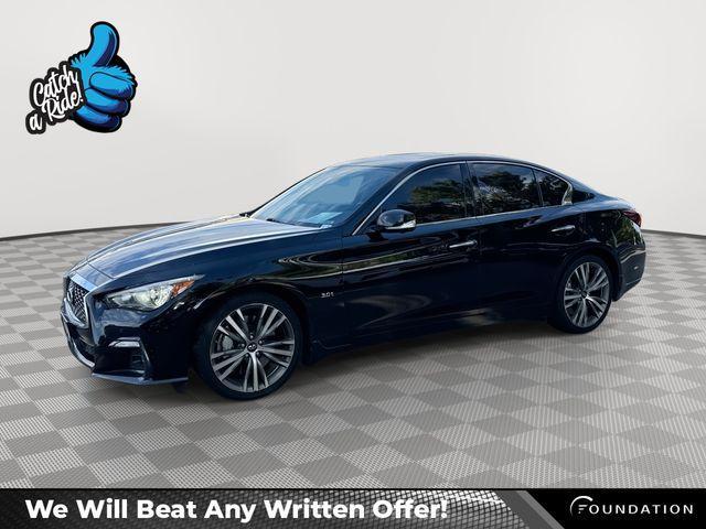 Photo of 2019 Black Obsidian INFINITI Q50