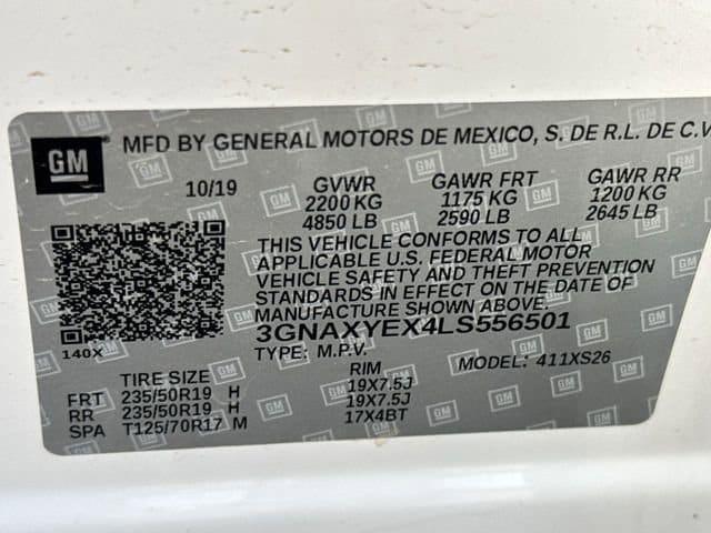 Photo of 2020 Iridescent Pearl Tricoat Chevrolet Equinox