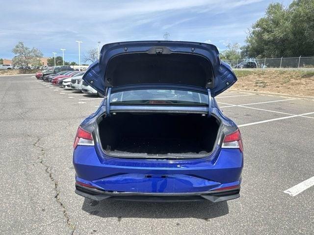 Photo of 2021 Intense Blue Hyundai ELANTRA