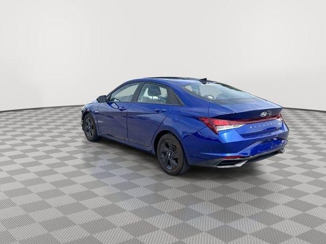 Photo of 2021 Intense Blue Hyundai ELANTRA