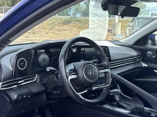 Photo of 2021 Intense Blue Hyundai ELANTRA
