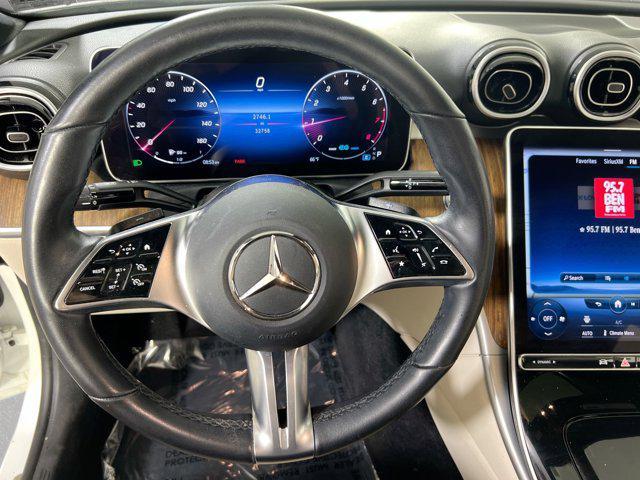Photo of 2022 Polar White Mercedes-Benz C-Class