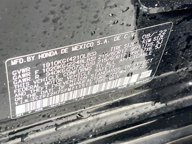 Photo of 2023 Crystal Black Pearl Honda HR-V