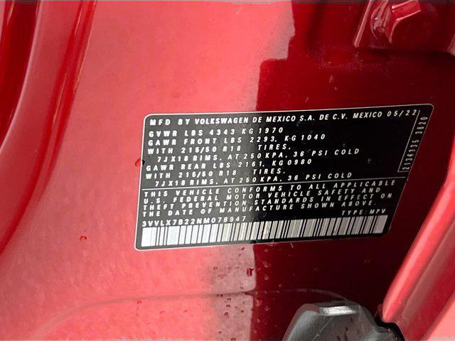 Photo of 2022 Kings Red Metallic Volkswagen Taos