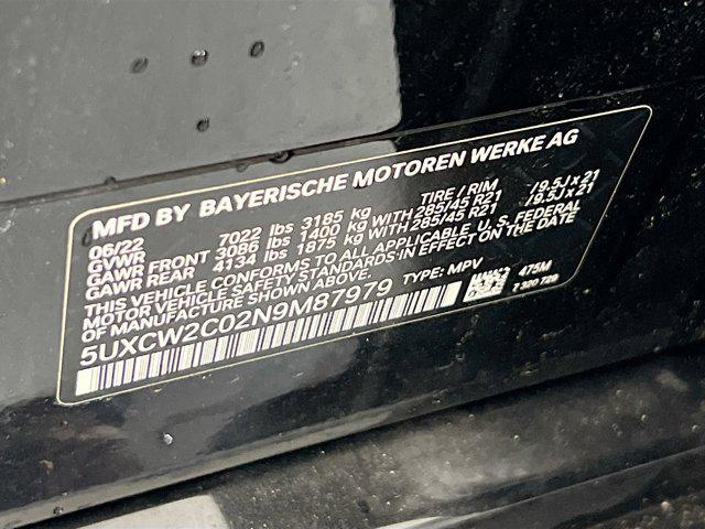 Photo of 2022 Black Sapphire Metallic BMW X7