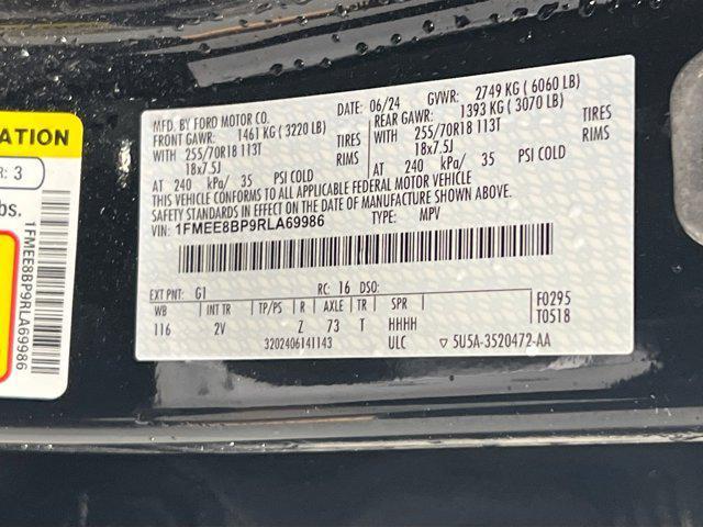 Photo of 2024 Shadow Black Ford Bronco