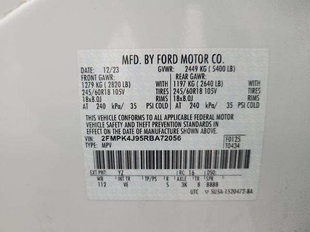 Photo of 2024 White Ford Edge