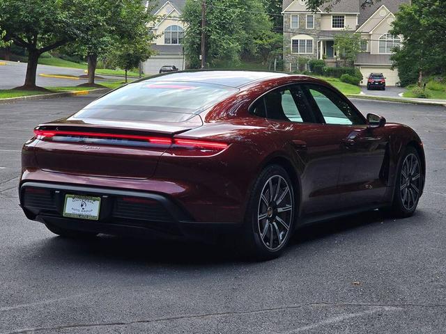 Photo of 2022 Cherry Metallic Porsche Taycan