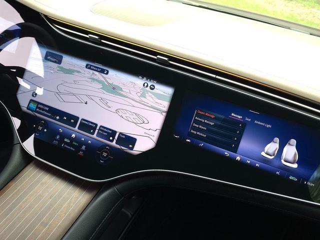 Photo of 2022 Nautical Blue Metallic Mercedes-Benz EQS 450+