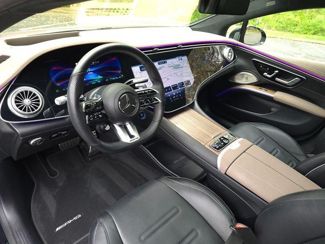 Photo of 2022 Nautical Blue Metallic Mercedes-Benz EQS 450+