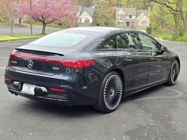 Photo of 2022 Nautical Blue Metallic Mercedes-Benz EQS 450+