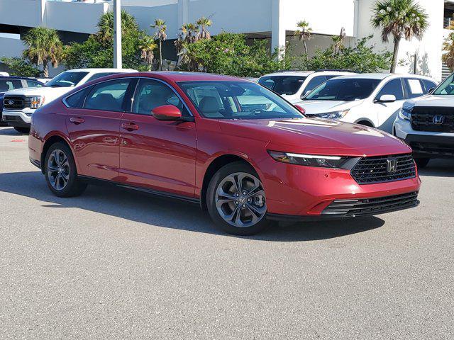 Photo of 2025 Radiant Red Metallic Honda Accord Hybrid