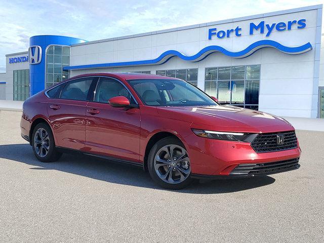 Photo of 2025 Radiant Red Metallic Honda Accord Hybrid