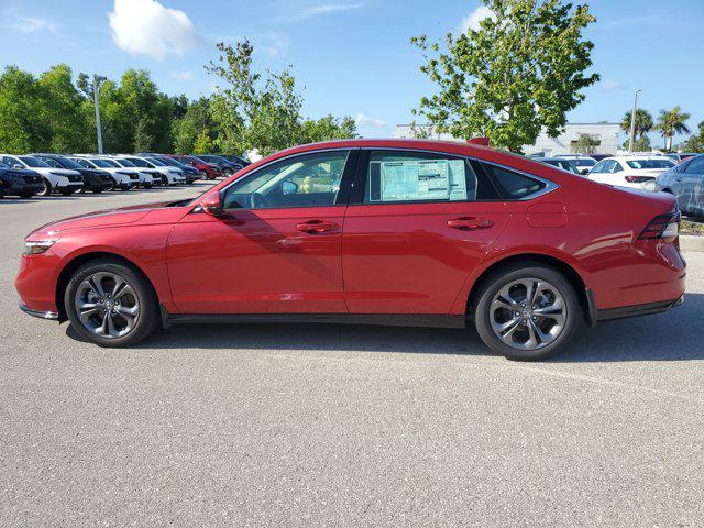 Photo of 2025 Radiant Red Metallic Honda Accord Hybrid