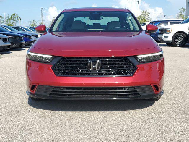 Photo of 2025 Radiant Red Metallic Honda Accord Hybrid