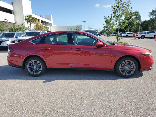 Photo of 2025 Radiant Red Metallic Honda Accord Hybrid
