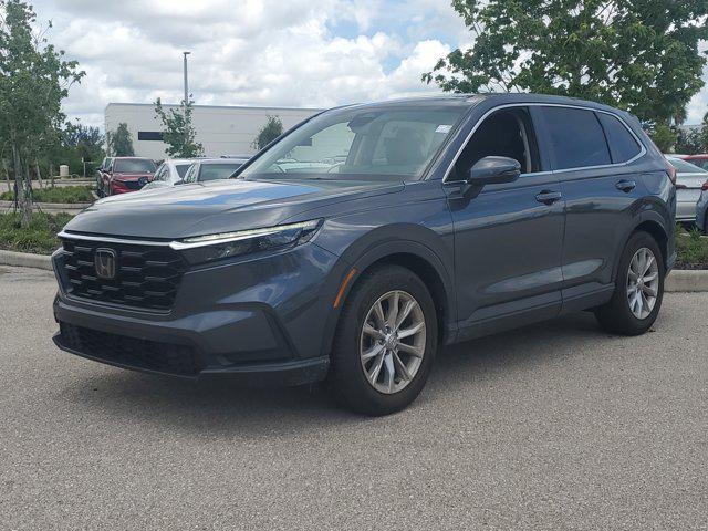 Photo of 2024 sparkle silver metallic Honda CR-V