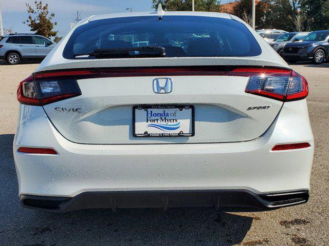 Photo of 2025 Platinum White Pearl Honda Civic