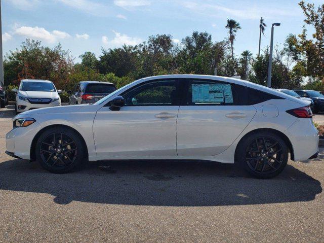 Photo of 2025 Platinum White Pearl Honda Civic
