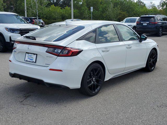 Photo of 2025 Platinum White Pearl Honda Civic Hybrid