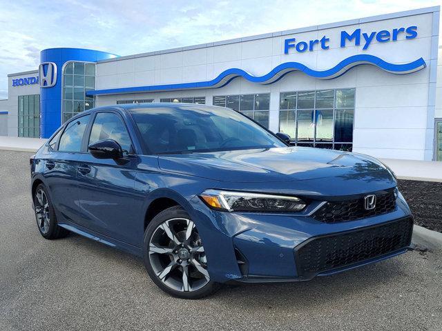 Photo of 2025 Boost Blue Pearl Honda Civic Hybrid