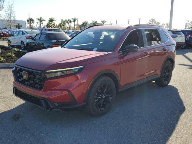 Photo of 2025 Radiant Red Metallic Honda CR-V Hybrid