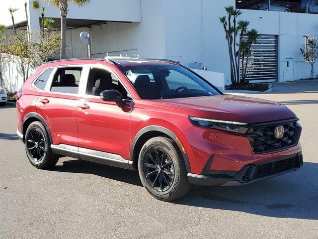 Photo of 2025 Radiant Red Metallic Honda CR-V Hybrid