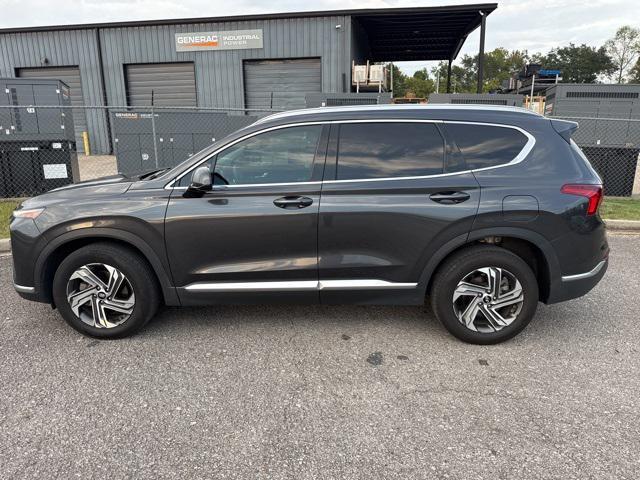 Photo of 2021 Portofino Gray Hyundai SANTA FE