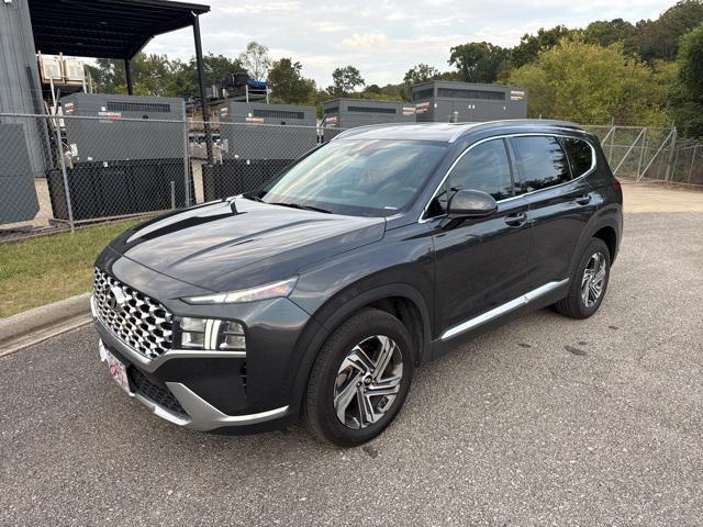 Photo of 2021 Portofino Gray Hyundai SANTA FE