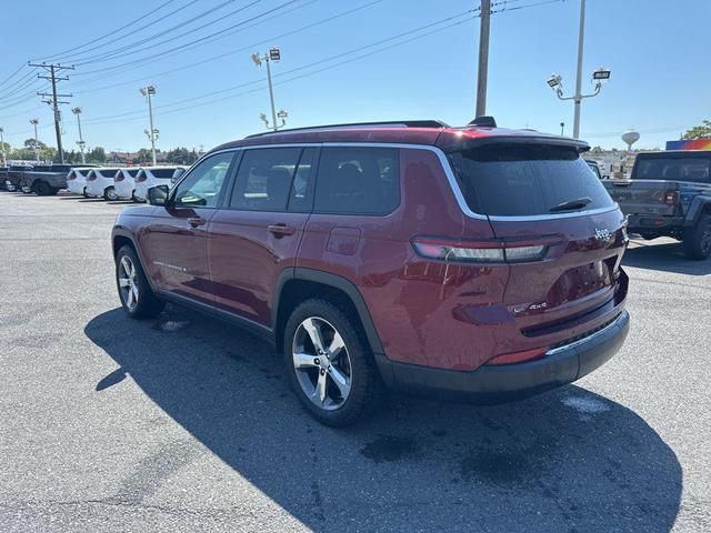 Photo of 2021 Velvet Red Pearlcoat Jeep Grand Cherokee L