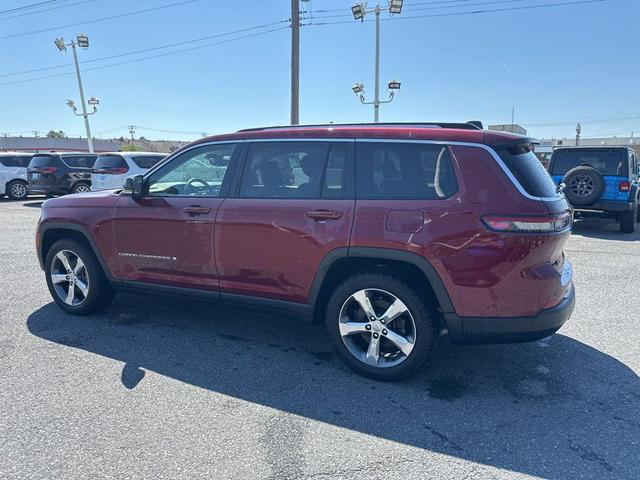 Photo of 2021 Velvet Red Pearlcoat Jeep Grand Cherokee L