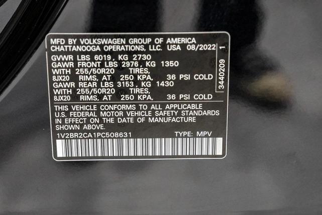 Photo of 2023 Deep Black Pearl Volkswagen Atlas