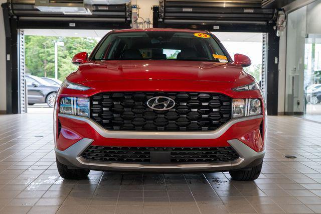 Photo of 2023 Calypso Red Hyundai SANTA FE