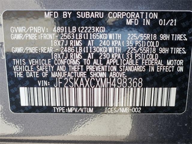 Photo of 2021 Magnetite Gray Metallic Subaru Forester