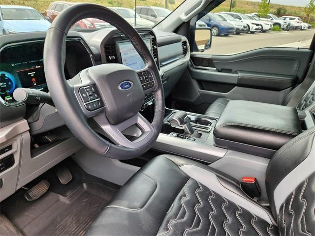 Photo of 2023 Antimatter Blue Metallic Ford F-150 Lightning