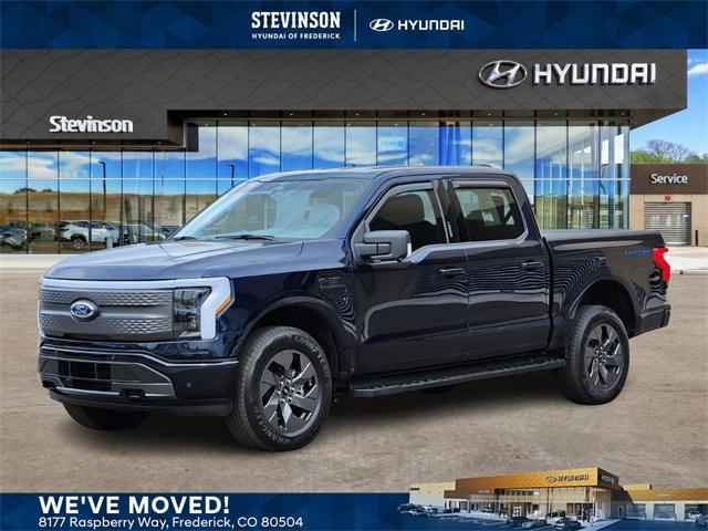 Photo of 2023 Antimatter Blue Metallic Ford F-150 Lightning