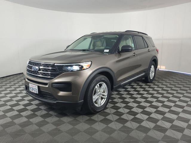 Photo of 2021 Stone Gray Ford Explorer