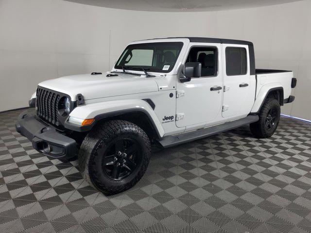 Photo of 2021 Bright White Clearcoat Jeep Gladiator