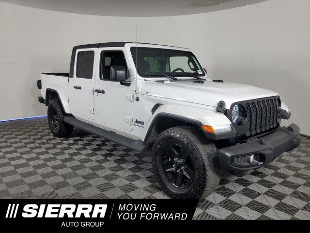 Photo of 2021 Bright White Clearcoat Jeep Gladiator