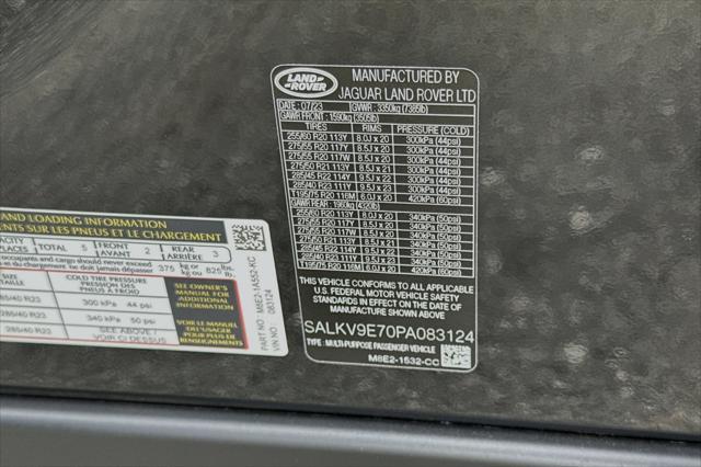 Photo of 2023 Santorini Black Metallic Land Rover Range Rover