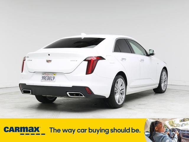 Photo of 2025 White Cadillac CT4